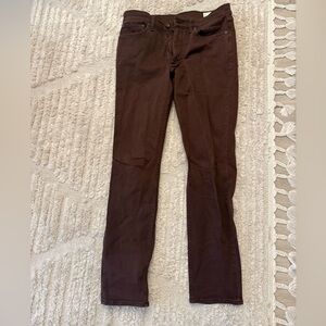 Rag & Bone Fit 2 Slim Jeans “Chickory” Brown 32x32